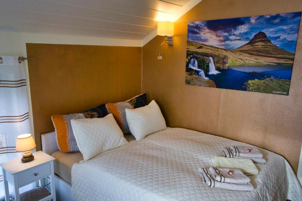 Postel nebo postele na pokoji v ubytování myCozyPlace - Zwei gemütliche Zimmer für Vier
