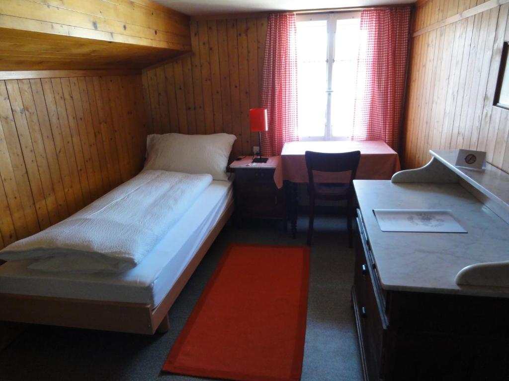 Postel nebo postele na pokoji v ubytování Park
