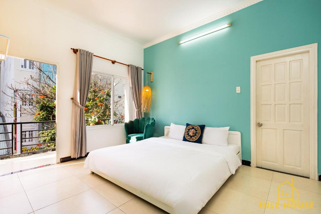 Voodi või voodid majutusasutuse M2 Villa Hotel Vũng Tàu toas