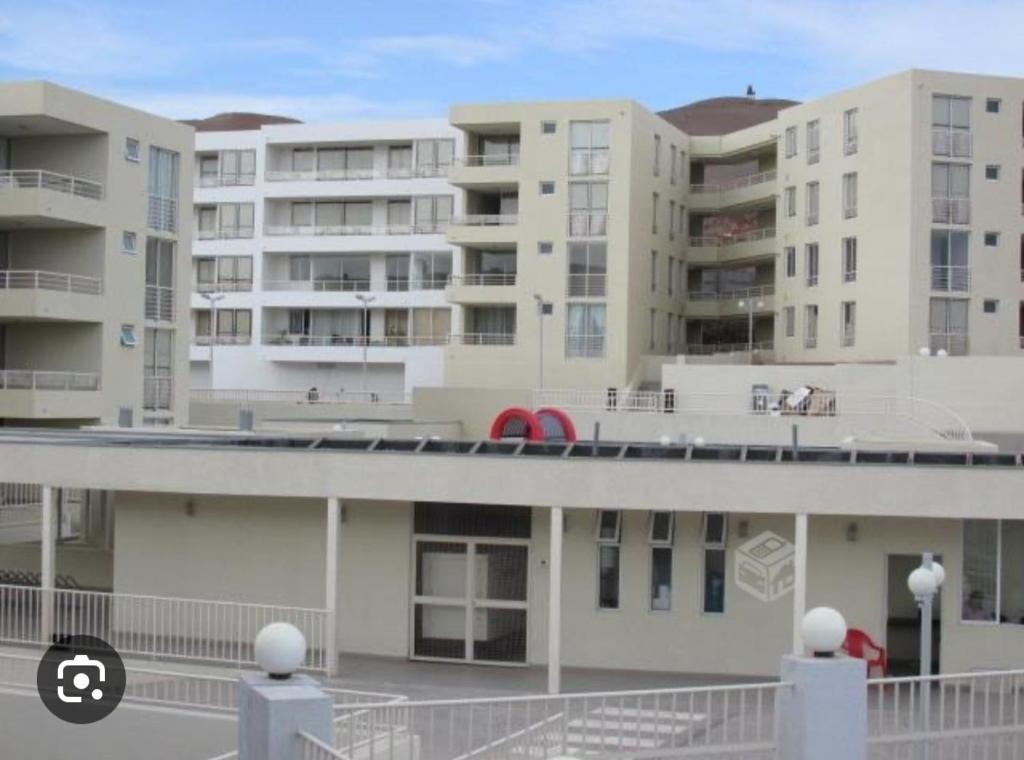 Balkón nebo terasa v ubytování Departamento