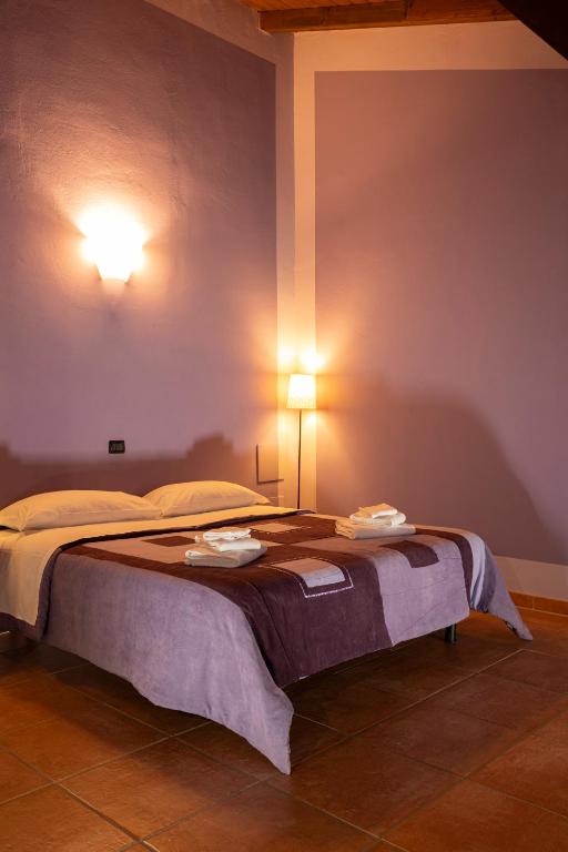 Posteľ alebo postele v izbe v ubytovaní Agriturismo di Sordiglio