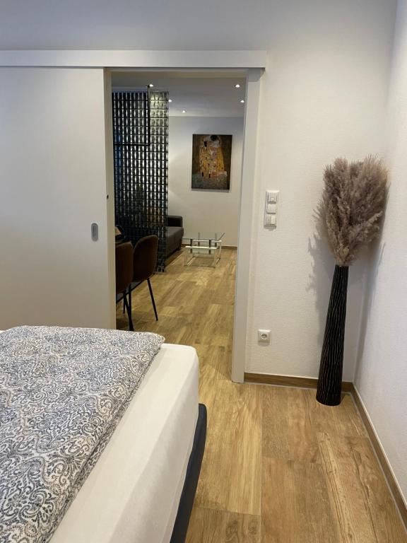 Posezení v ubytování Ferienwohnung Eder