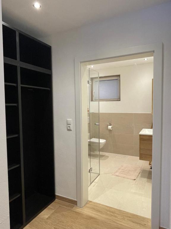 Koupelna v ubytování Ferienwohnung Eder