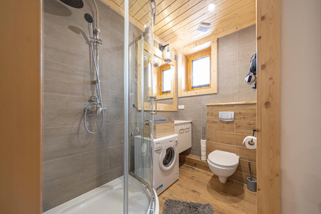 Kúpeľňa v ubytovaní Apartamenty Zakopiańska Polana