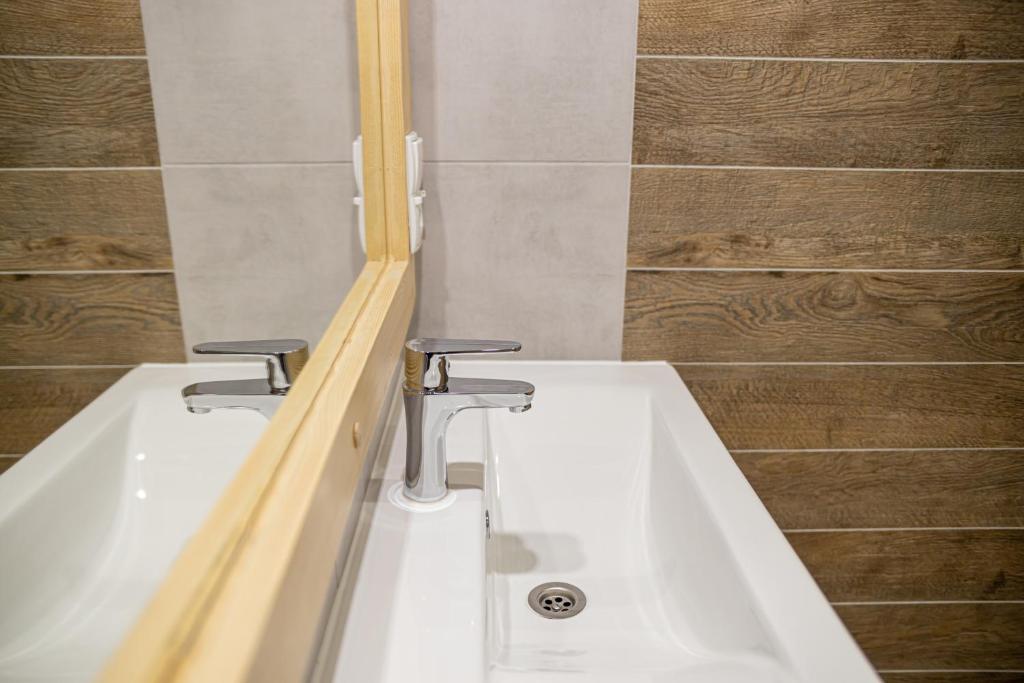 Kúpeľňa v ubytovaní Apartamenty Zakopiańska Polana