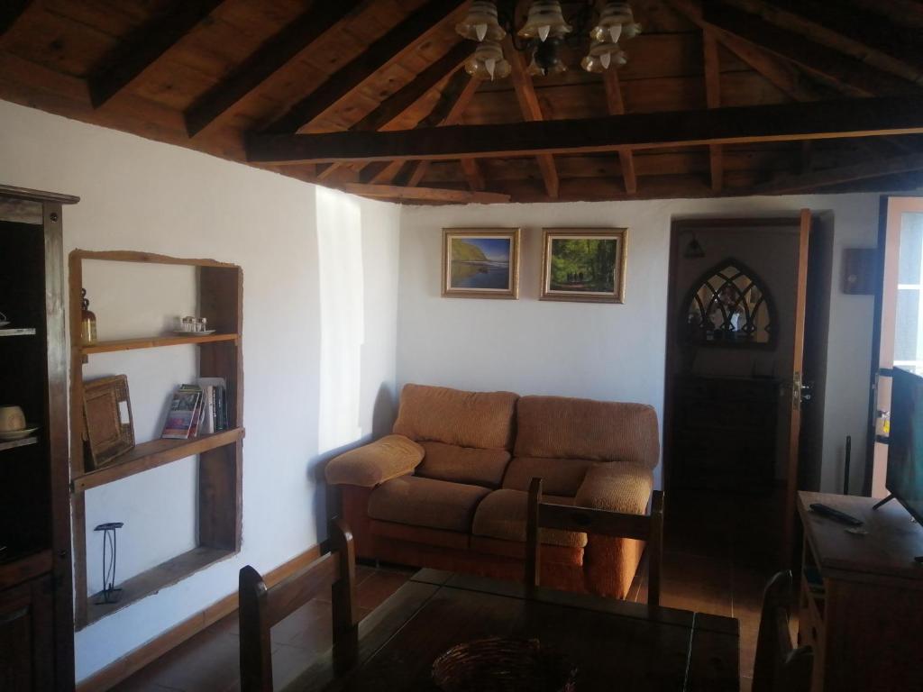 Posezení v ubytování Casa La Rehoya