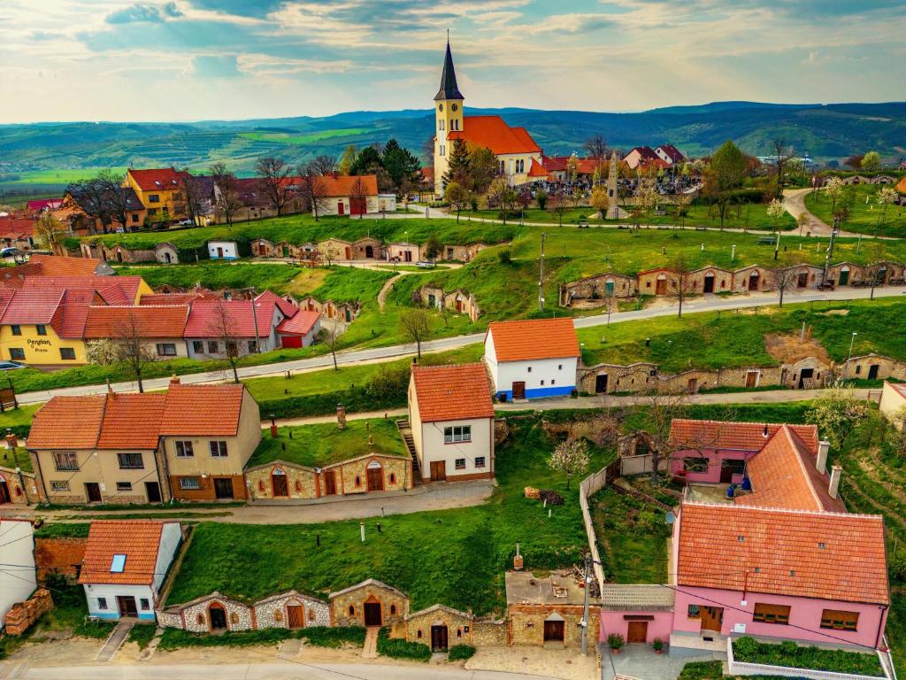 Příroda nedaleko venkovského domu