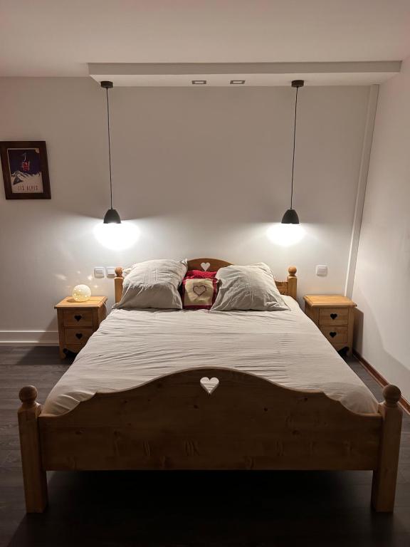 Posteľ alebo postele v izbe v ubytovaní Lerefugedetiti
