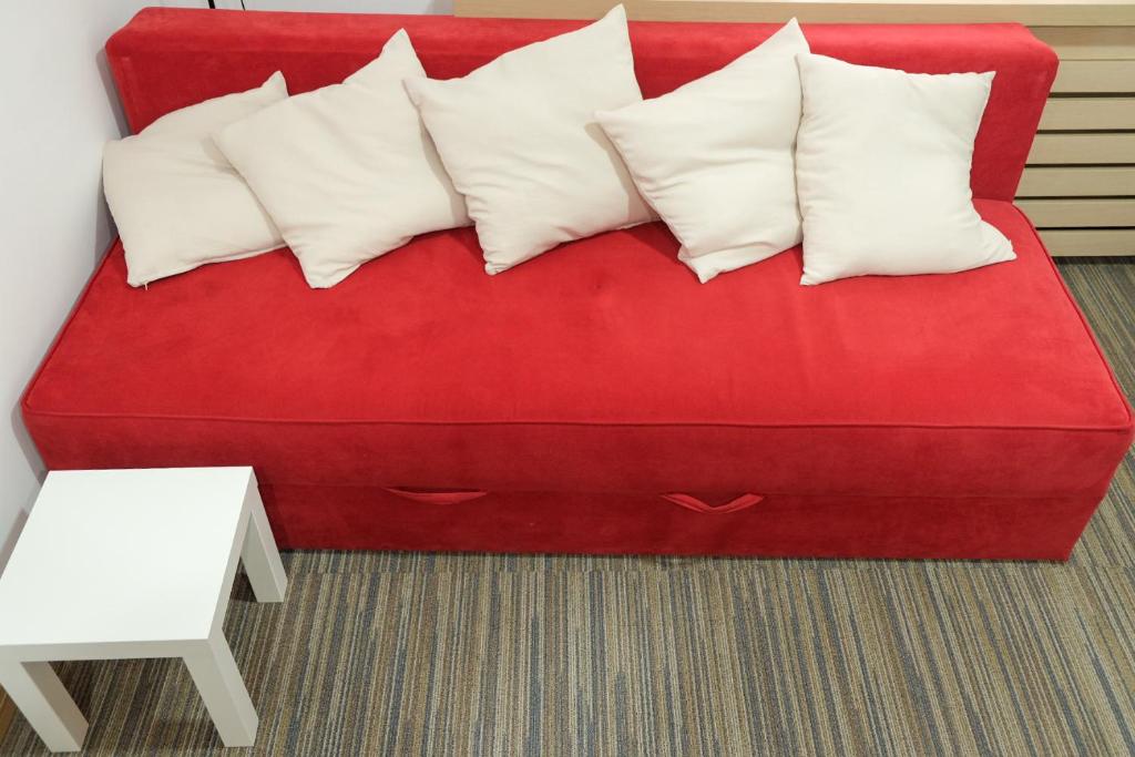 Postel nebo postele na pokoji v ubytování Apartments Pavle