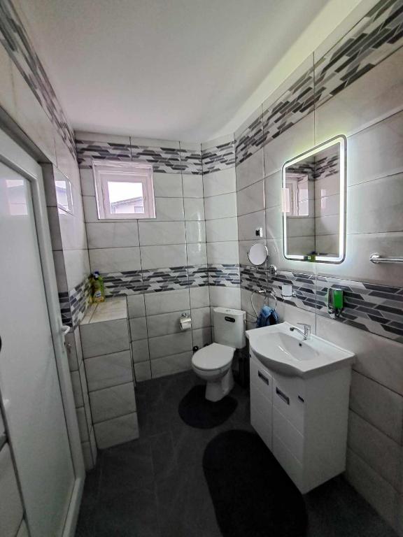Vannituba majutusasutuses Apartman Arsić Zajecar