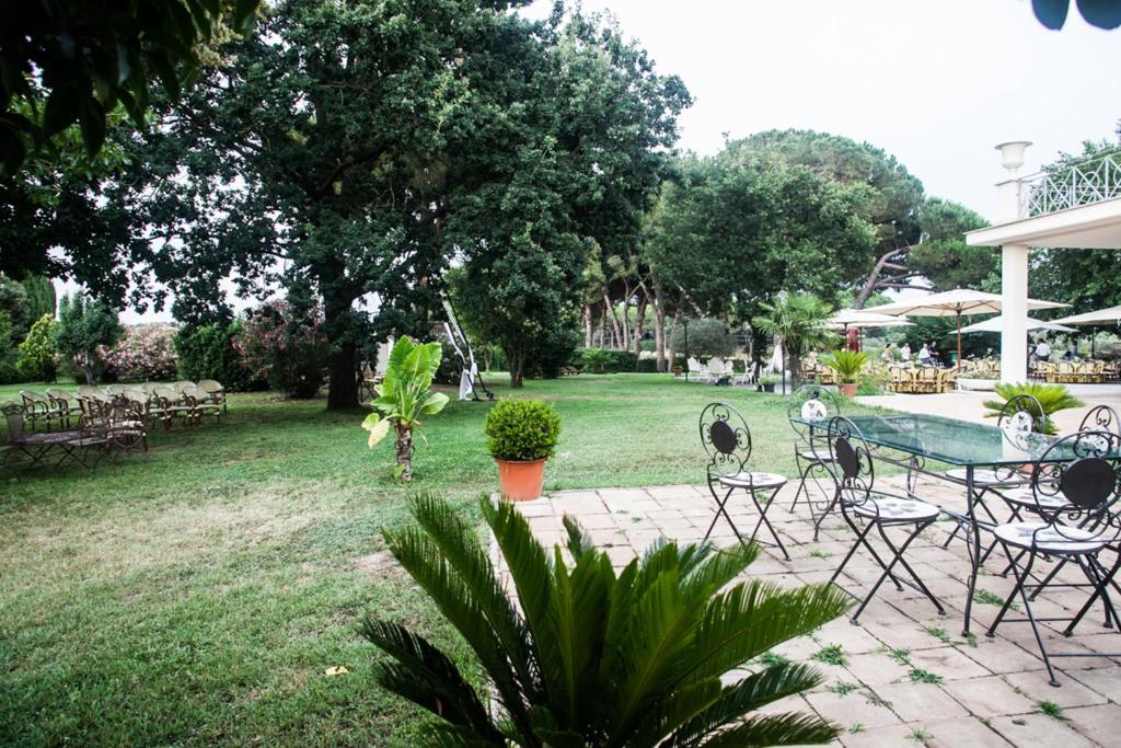Zahrada ubytování Villa Strampelli