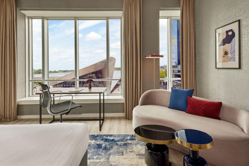 Rotterdam Marriott Hotel - 少年国王套房与M Club Lounge进入