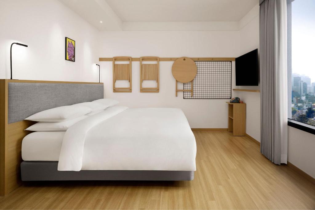 Moxy Seoul Insadongにあるベッド