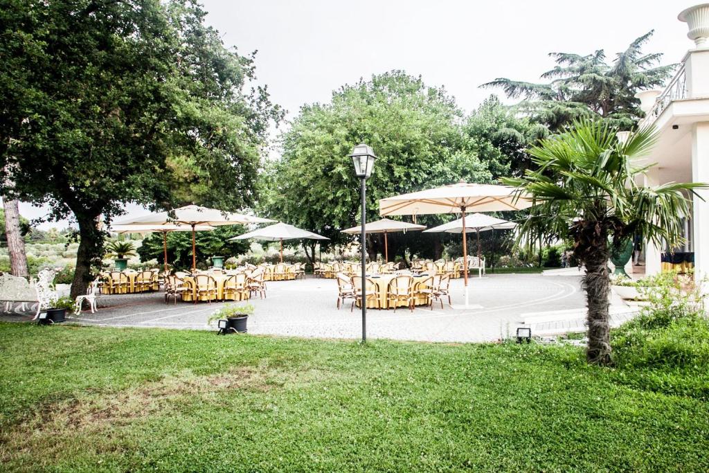 Zahrada ubytování Villa Strampelli