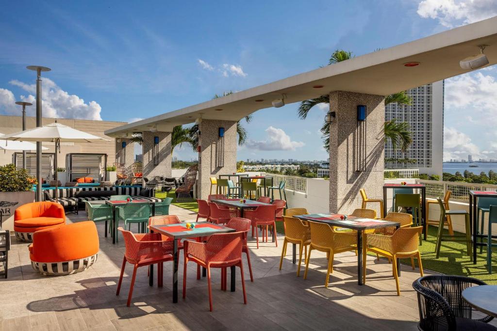 Posezení v ubytování AC Hotel Miami Wynwood