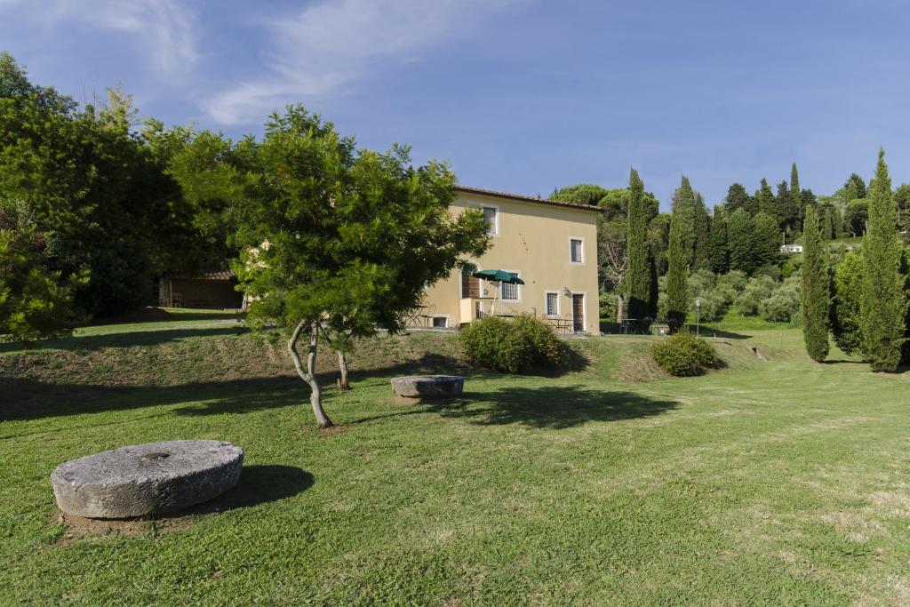 Zahrada ubytování Frantoio di Corsanico