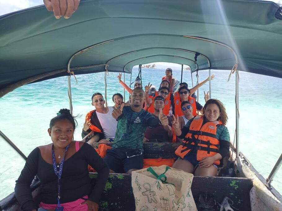 Hosté ubytování Isla diablo san blas cabañas en la orilla del mar baño compartido