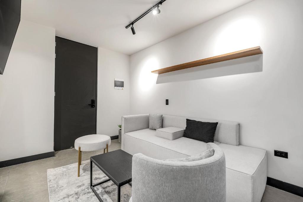 Posezení v ubytování Apartamentos HOUSY Laureles