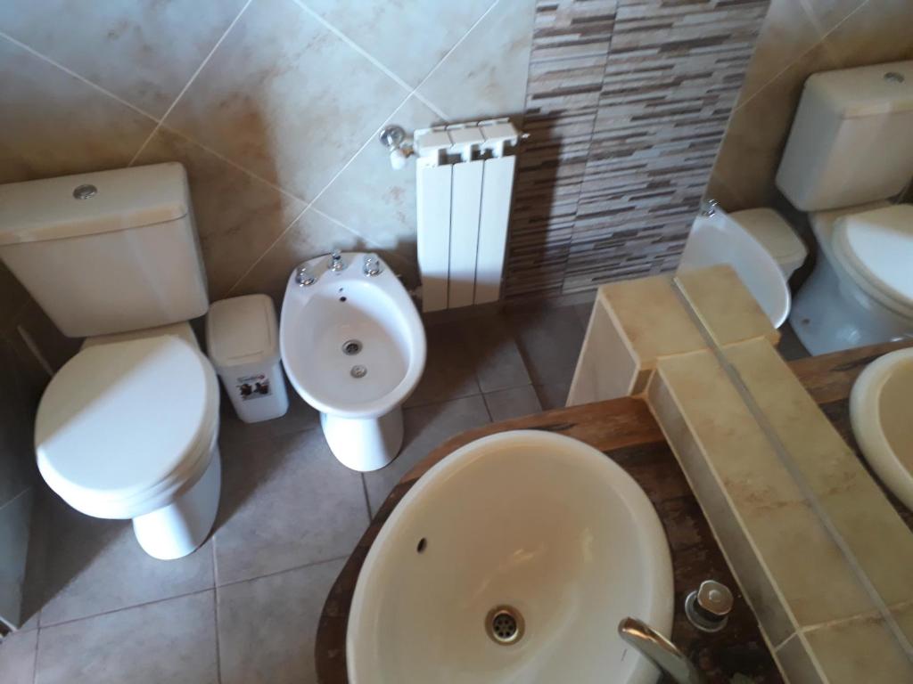 Koupelna v ubytování El Camino Suites