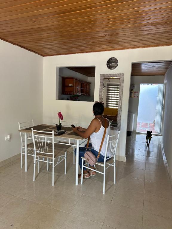 Posezení v ubytování Casa Tamarielys