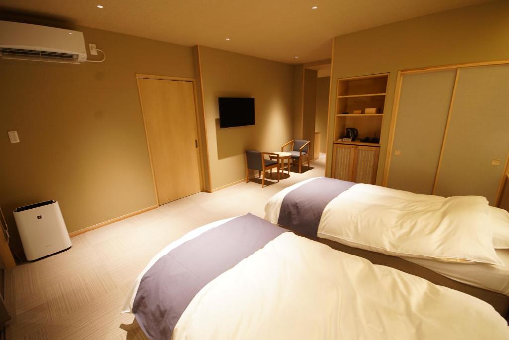 京ごはんと露天風呂の宿 ゆのはな 月や - Habitación Gemela De Lujo