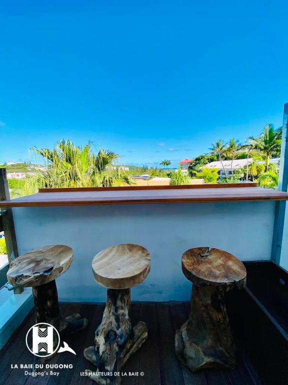 Les Hauteurs de la Baie - Appartement 1 Chambre Avec Vue Sur L’Anse Vata