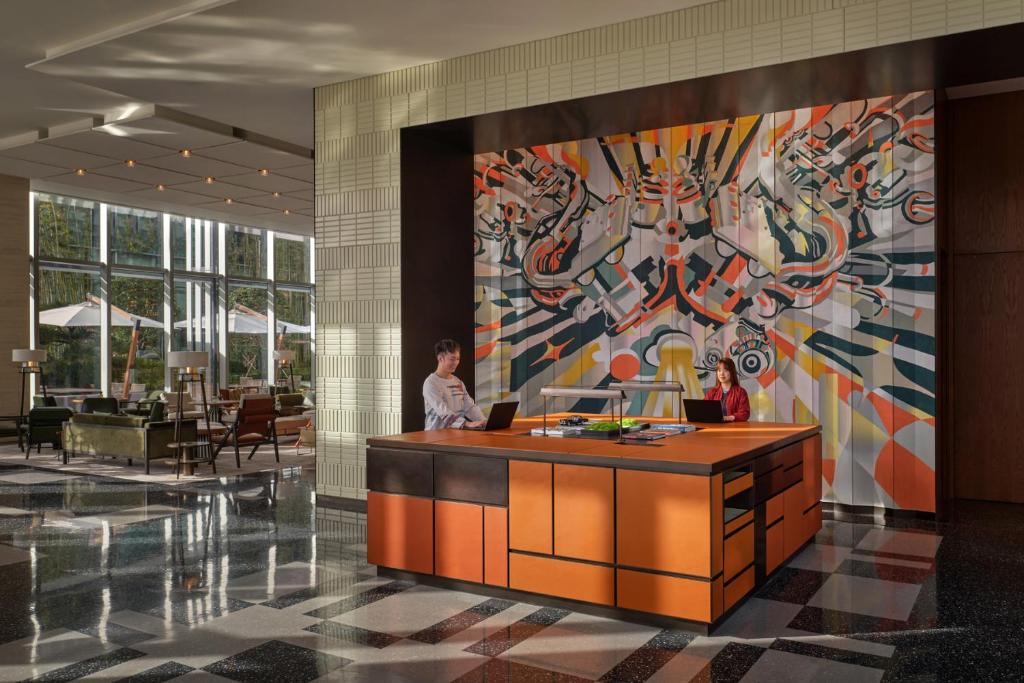 Posezení v ubytování Hyatt Centric Gaoxin Xi'An