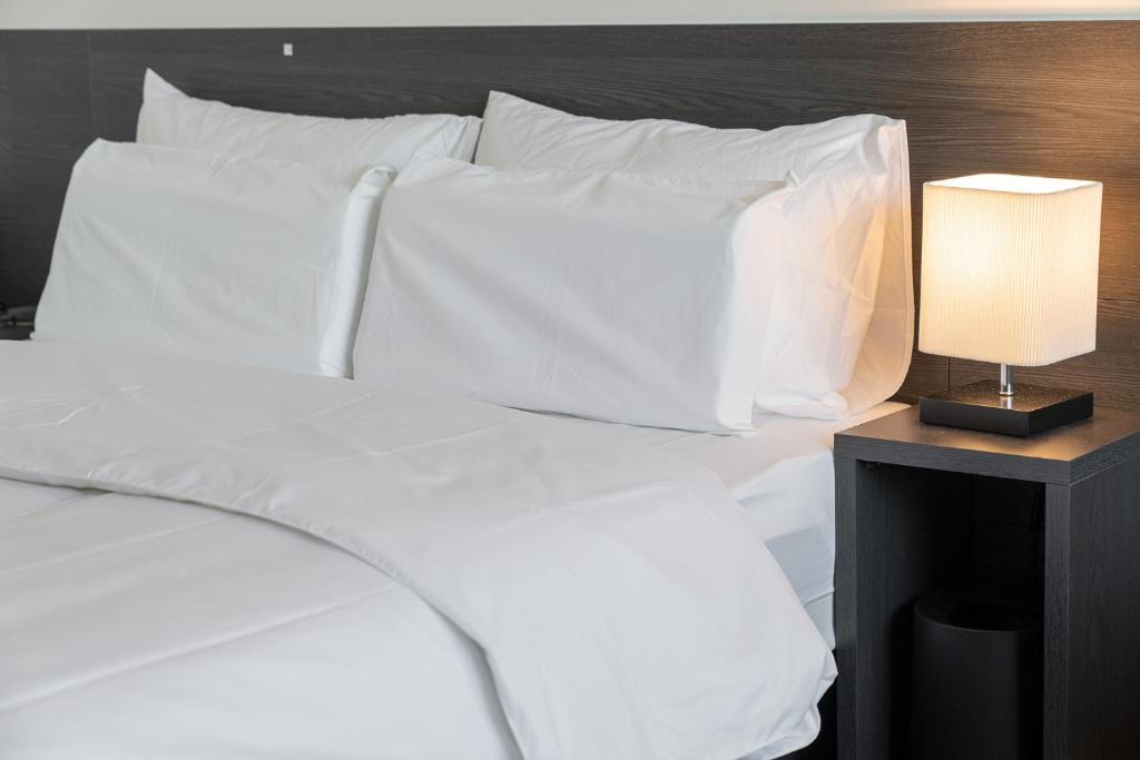 Postel nebo postele na pokoji v ubytování Workers Hotel Daejeon by Aank