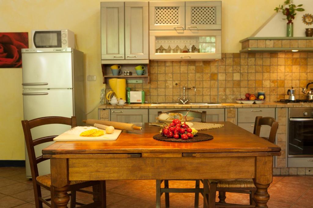Cucina o angolo cottura di Il Vecchio Mulino Toscana