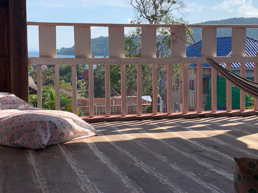 Balkón nebo terasa v ubytování DAHLIA Guesthouse