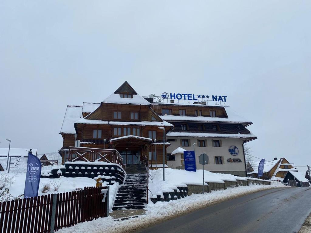 HOTEL*** NAT Bukowina Tatrzańska v zime