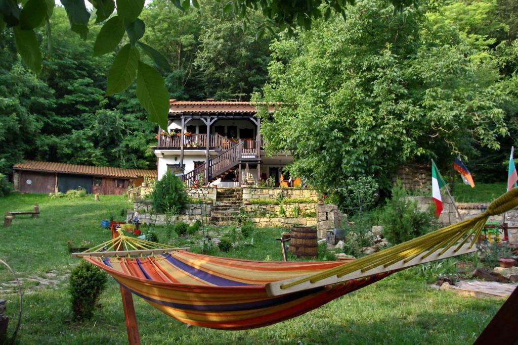 Zahrada ubytování Milkovata Guest House