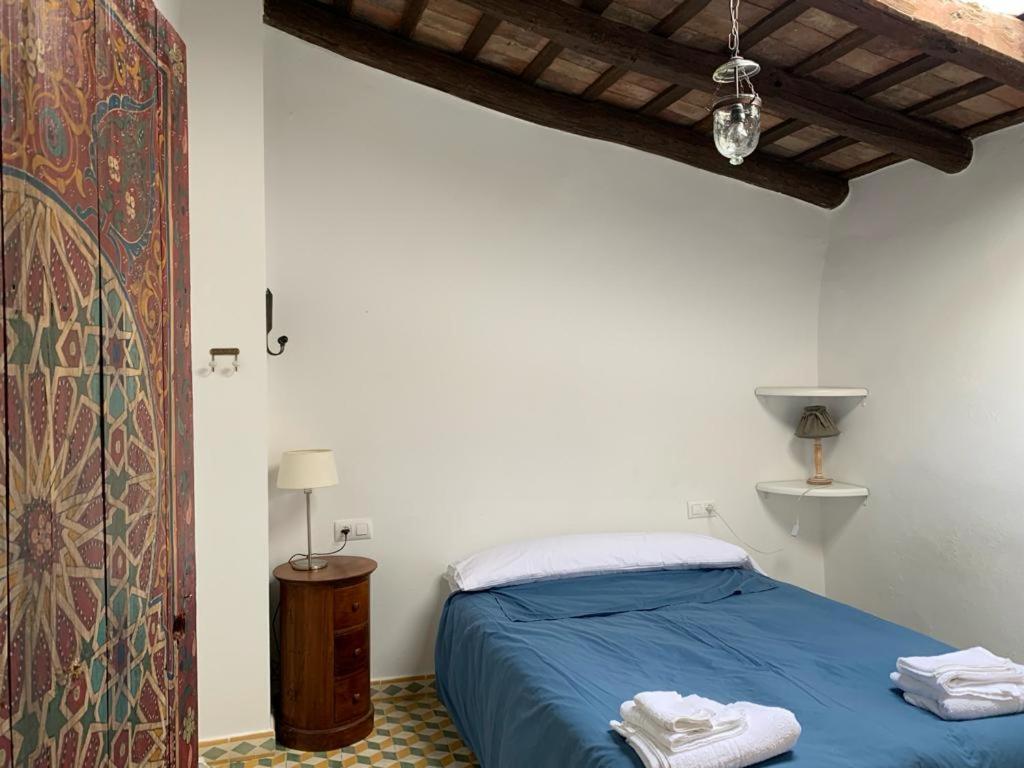 Postel nebo postele na pokoji v ubytování La Calleja