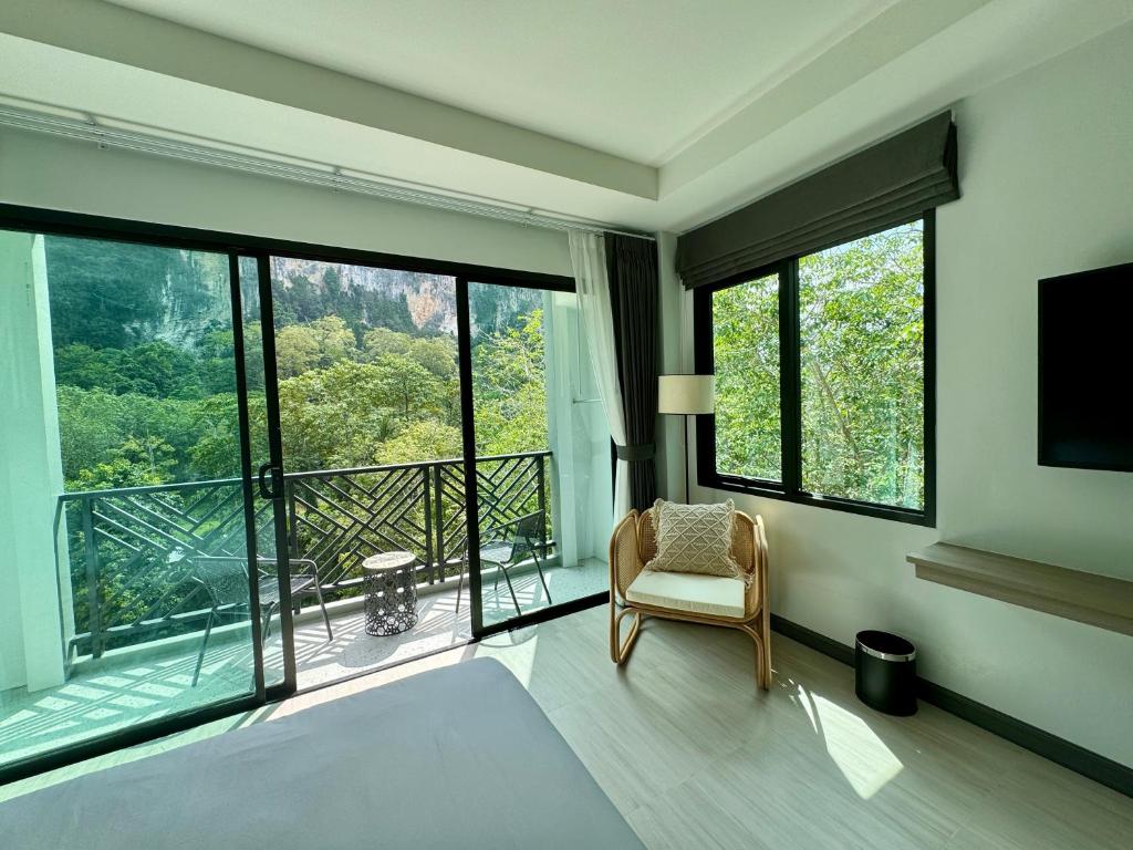 Balkón nebo terasa v ubytování Keereen Resort - Ao Nang Krabi