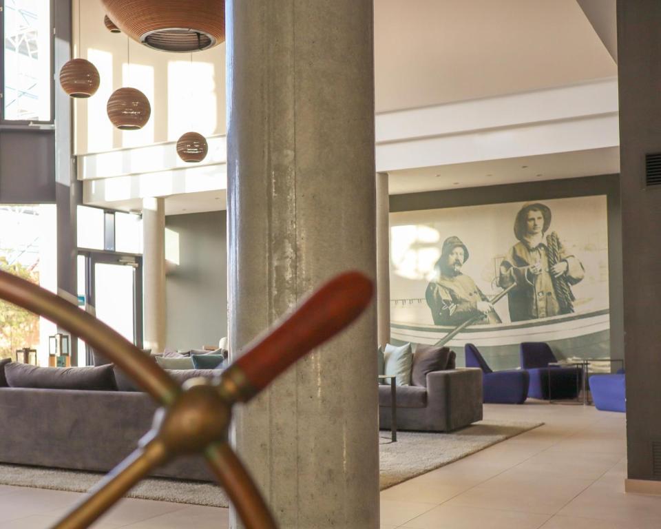 Posezení v ubytování SeeHuus Lifestyle Hotel