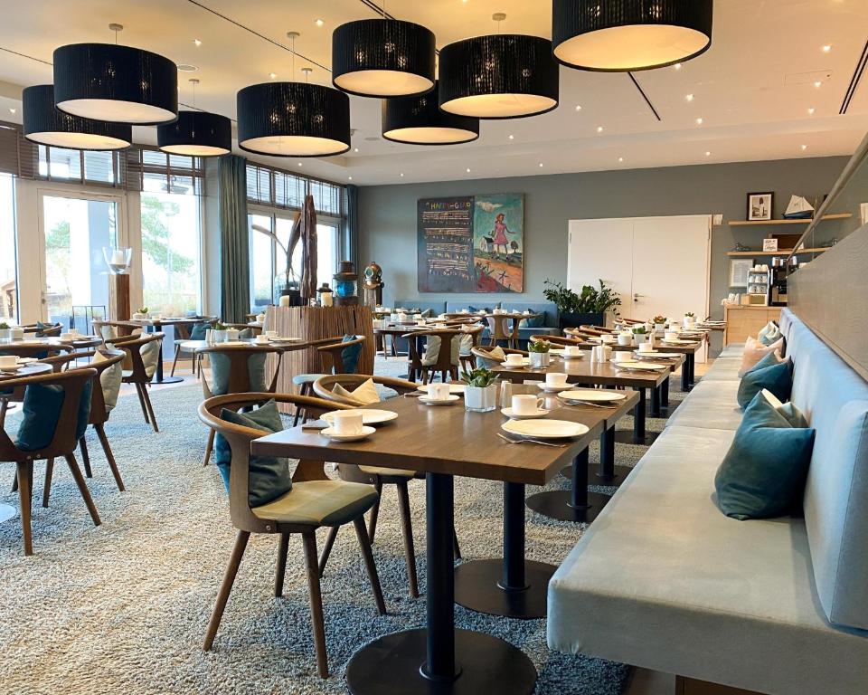 Restaurace v ubytování SeeHuus Lifestyle Hotel