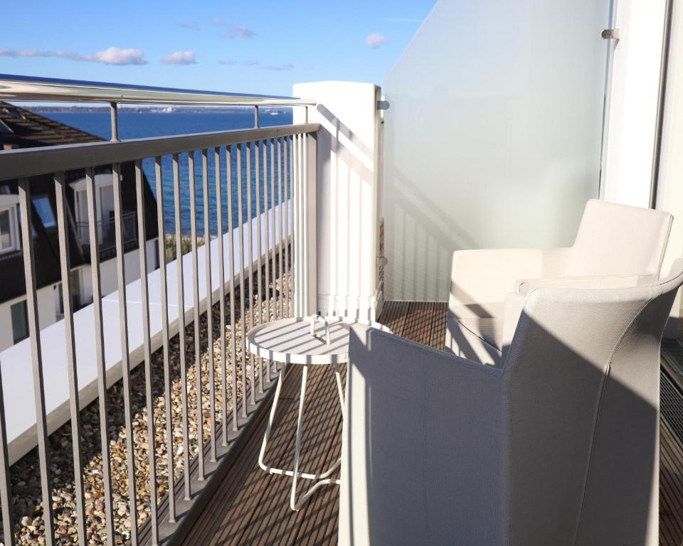 Balkón nebo terasa v ubytování SeeHuus Lifestyle Hotel