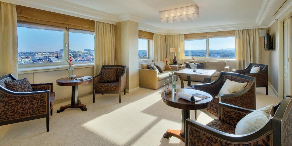 Posezení v ubytování InterContinental Wien by IHG