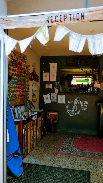Vstupní hala nebo recepce v ubytování Backpackers at 1770