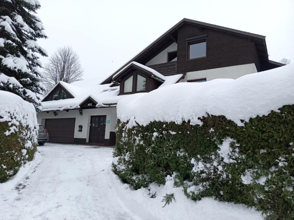 Το Apartmány Šmika τον χειμώνα