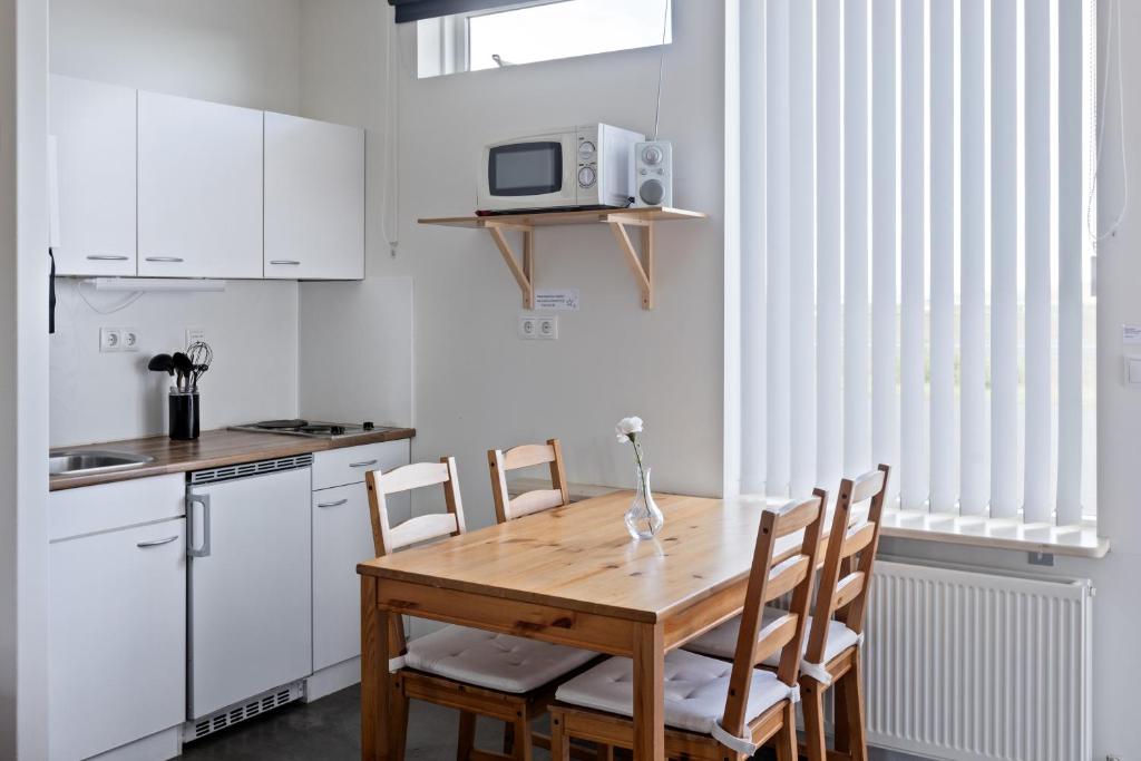 Kuchyň nebo kuchyňský kout v ubytování South Central Apartments