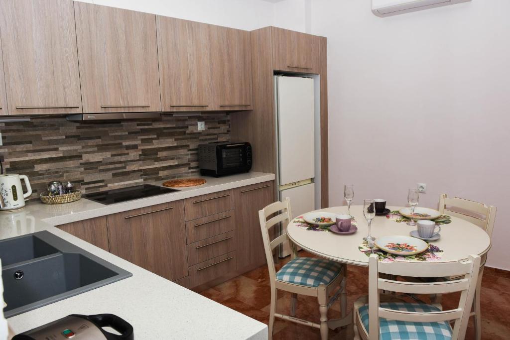 Kuchyň nebo kuchyňský kout v ubytování Ellis house