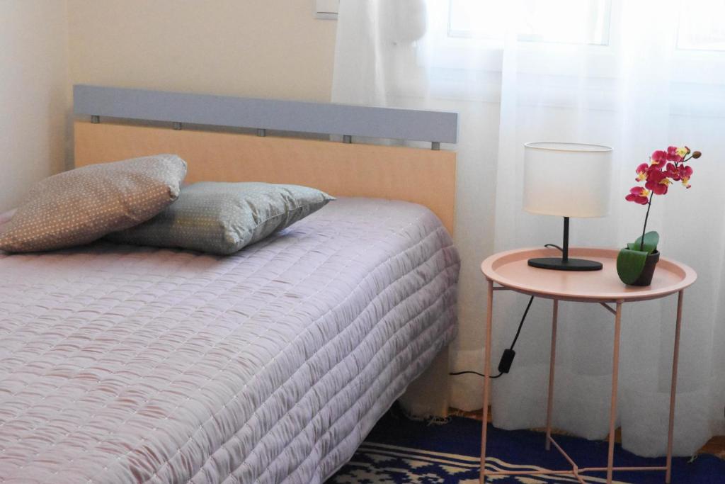 Postel nebo postele na pokoji v ubytování Ellis house