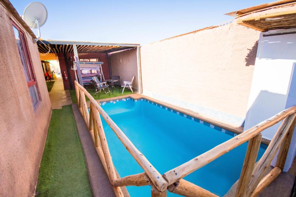 Bazén v ubytování Hostal Kirckir nebo v jeho okolí