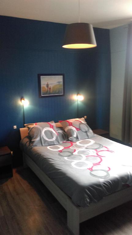 Postel nebo postele na pokoji v ubytování Hotel le Rallye