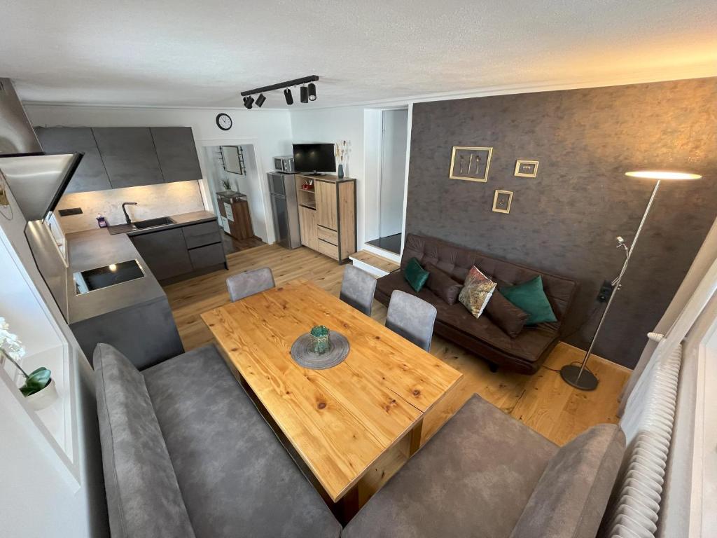 Χώρος καθιστικού στο Landhaus Daum