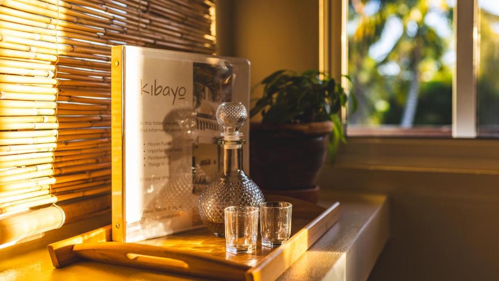 Nápoje v ubytování Kibayo Lagoon Villa