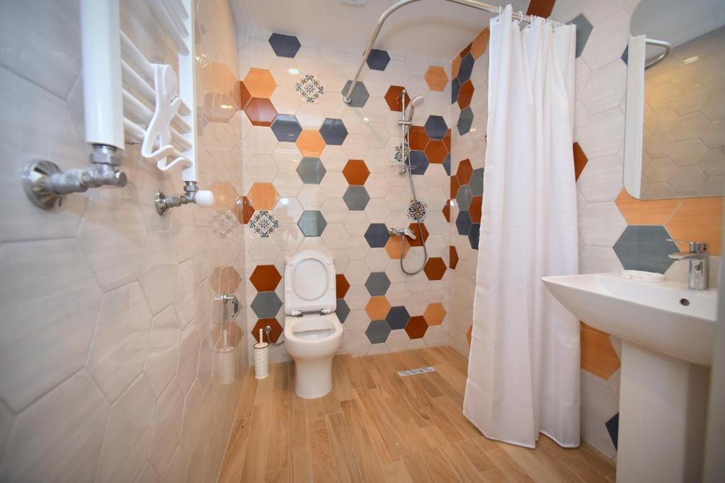 Koupelna v ubytování Hotel Avenue 30