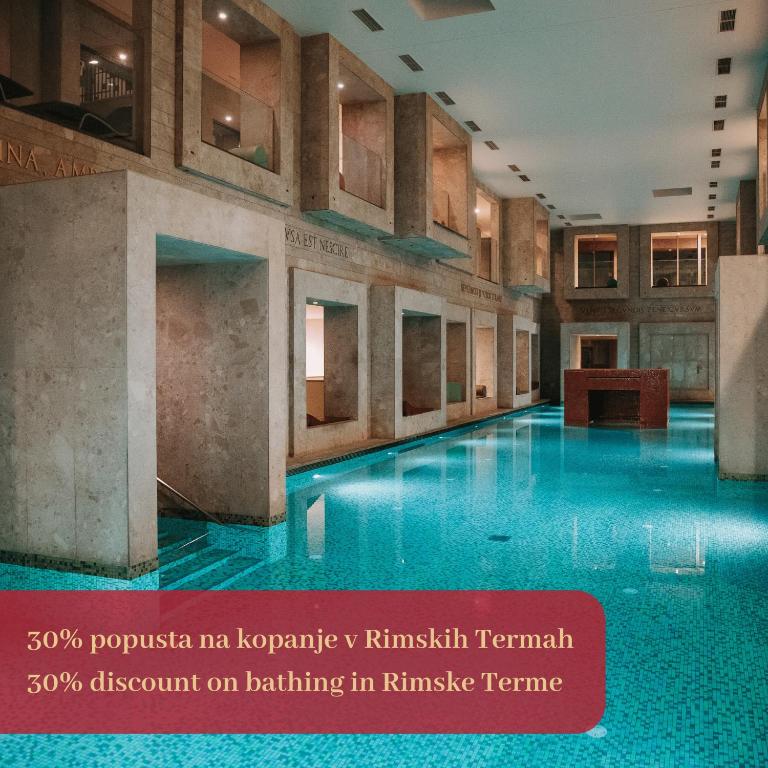 Bazén v ubytování Hotel Špica Laško nebo v jeho okolí