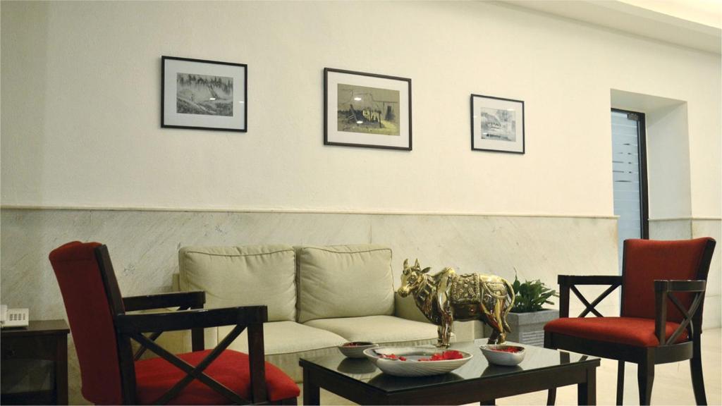 Posezení v ubytování Hotel Ketan